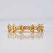 Anillo Lunas 1.55g / T7 1/2 Oro Amarillo 18K