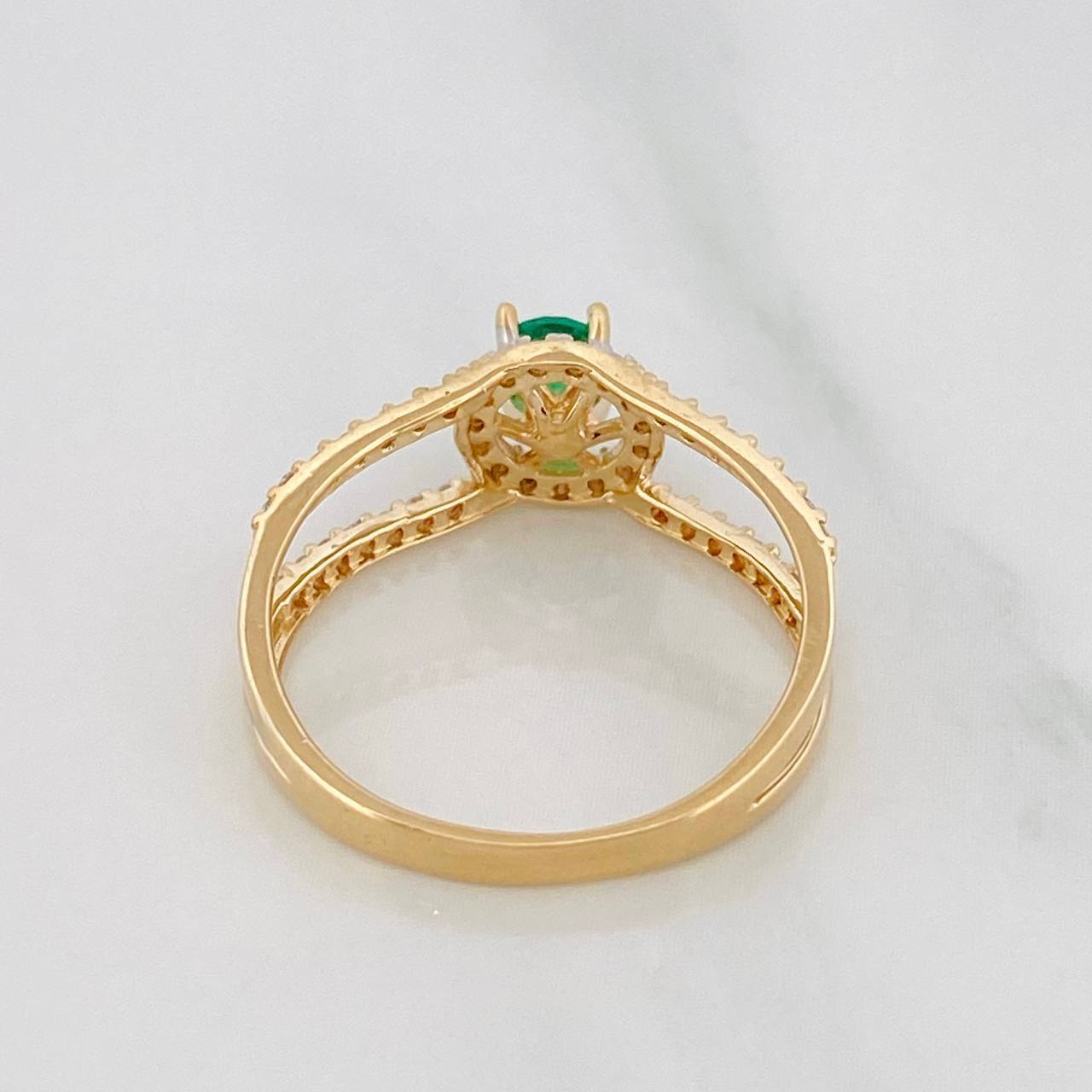 Anillo Solitario Churumbela 2.15g / T6 3/4 Oro Amarillo 18K