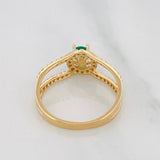 Anillo Solitario Churumbela 2.15g / T6 3/4 Oro Amarillo 18K