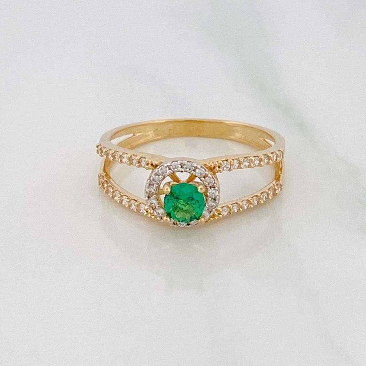 Anillo Solitario Churumbela 2.15g / T6 3/4 Oro Amarillo 18K