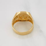 Anillo Correa Corona 7.1g / T10 1/2 Oro Amarillo 18K
