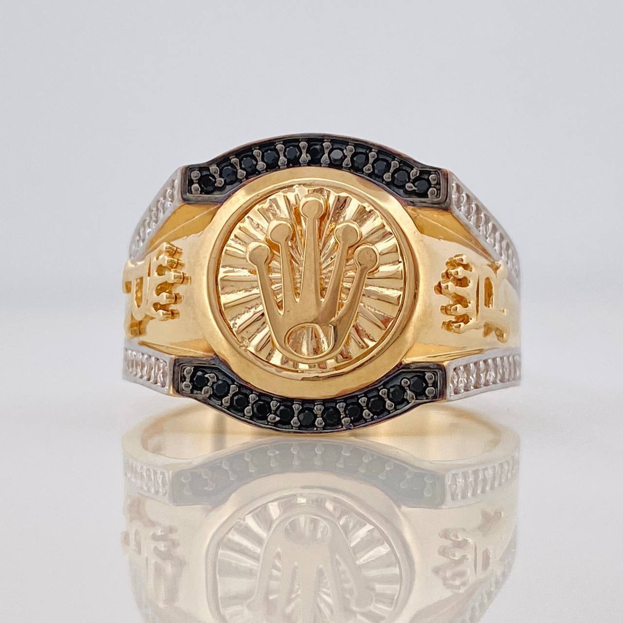 Anillo Correa Corona 7.1g / T10 1/2 Oro Amarillo 18K