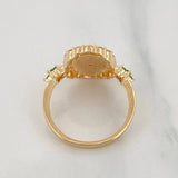 Anillo Virgen Milagrosa 3.55g / T6 1/4 Oro Amarillo 18K