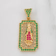 Dije Medalla Virgen Guadalupe 3.4g / 3cm Oro Amarillo 18K