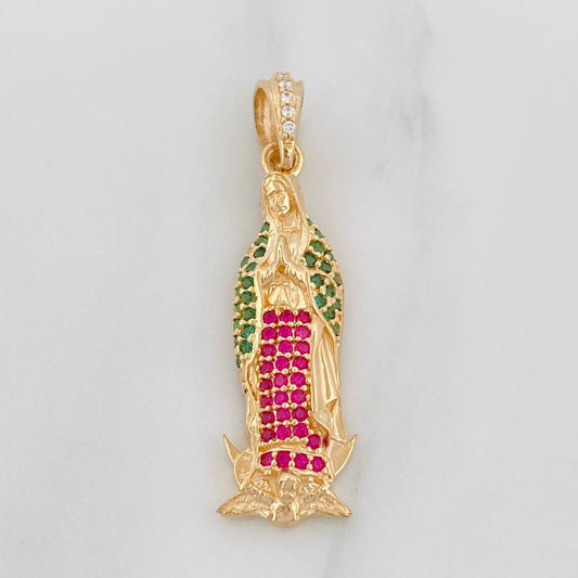 Dije Virgen Guadalupe 3.2g / 3.5cm Oro Amarillo 18K