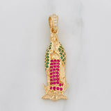 Dije Virgen Guadalupe 3.2g / 3.5cm Oro Amarillo 18K