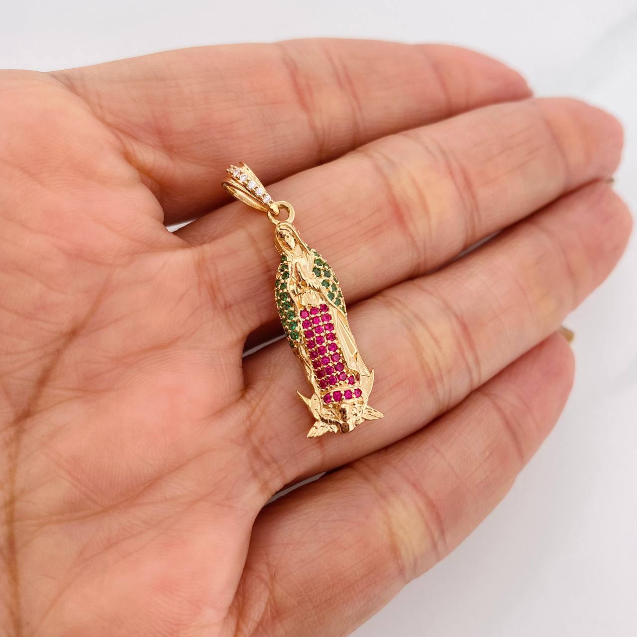 Dije Virgen Guadalupe 3.2g / 3.5cm Oro Amarillo 18K