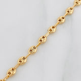 Tobillera GC 2.8g / 19cm / 3.12mm Oro Amarillo 18K