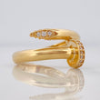 Anillo Clavo 3.9g / T7 Oro Amarillo 18K
