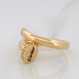 Anillo Clavo 3.9g / T7 Oro Amarillo 18K