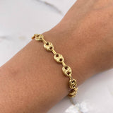 Pulso GC 6.5gr / 22cm / 6mm Oro Amarillo 18K #