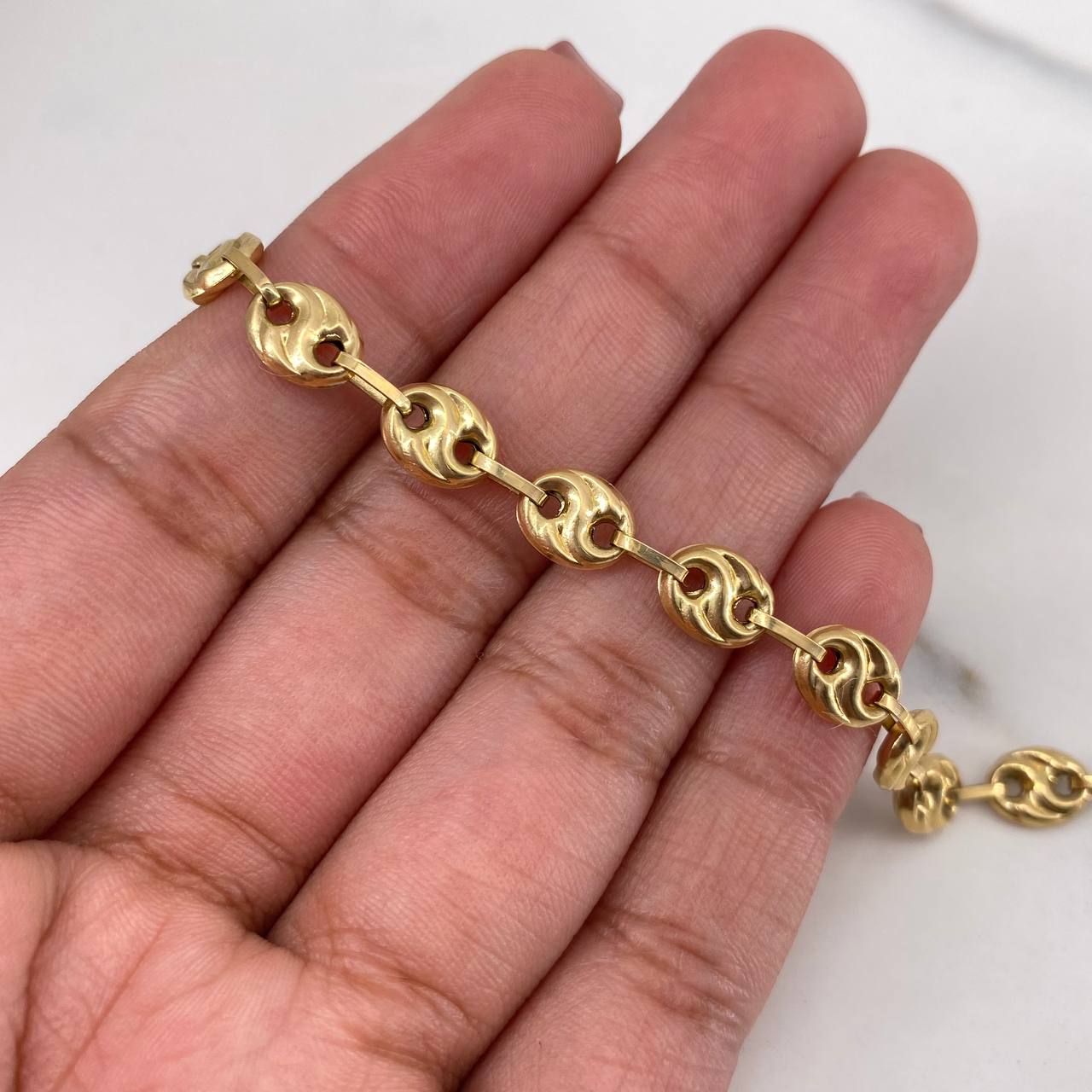 Pulso GC 6.5gr / 22cm / 6mm Oro Amarillo 18K #