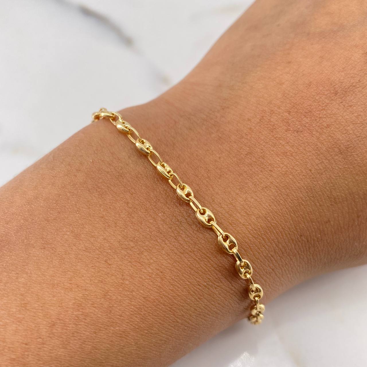 Pulso GC 2.6gr / 20cm / 2.6mm Oro Amarillo 18K #