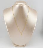 Set Cadena y Dije Singapur + Corazón 1.25gr / 45cm / Oro Amarillo 18K (Oferta)