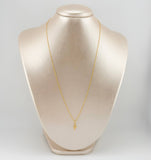 Set Cadena y Dije Singapur + Cruz 1.3gr / 50cm / Oro Amarillo 18K (Oferta) ©