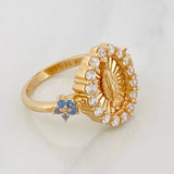 Anillo Virgen Milagrosa 3.3g / T6 Oro Amarillo 18K