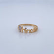 Anillo Princesa 1.55gr / T6 1/2 / Oro 18K &