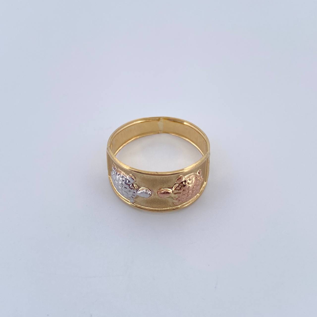 Anillo Tortugas 1.75gr / T6 3/4 / Oro 18K &