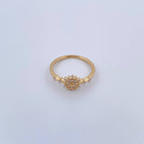 Anillo Copo De Nieve 1.55gr / T4 3/4 / Oro 18K &
