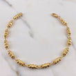 Pulso Rustico 4.65gr / 20cm / 4.6mm Barril Estria Oro Amarillo 18K #