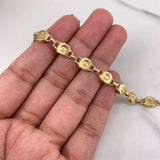 Pulso Rustico Tornillo 5.65gr / 21cm / 6.1mm Oro Amarillo 18K #