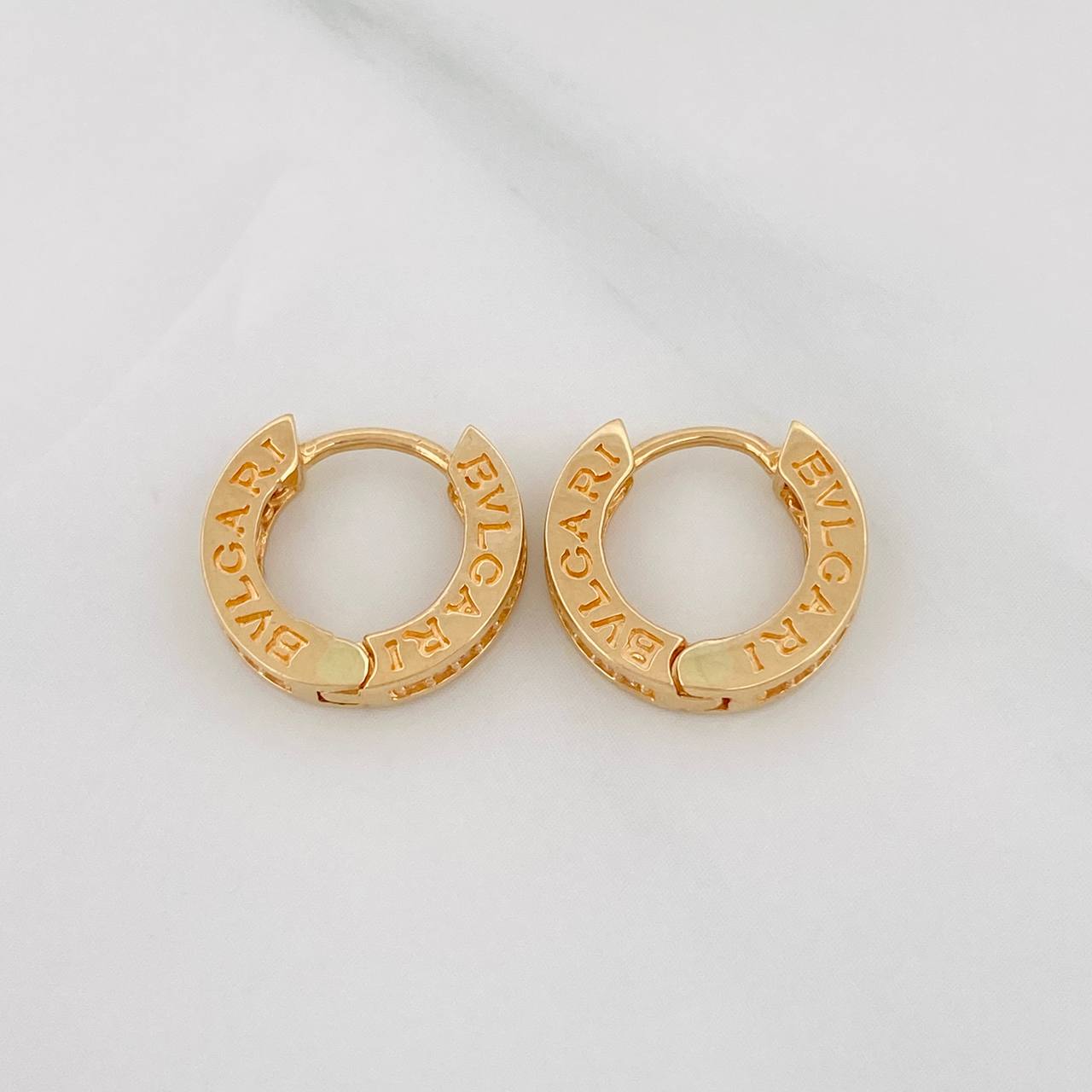 Candongas Bv 3.85g / 1.3cm Oro Amarillo 18K