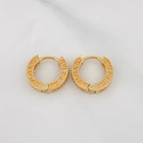 Candongas Bv 4.1g / 1.3cm Oro Amarillo 18K