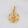 Dije Medalla Pato 2g / 2cm Oro Amarillo 18K