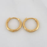 Candongas Aro Liso 1.45g / 1cm Oro Amarillo 18K