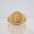 Anillo Virgen Guadalupe 5.3g / T10 1/4 Oro Amarillo 18K