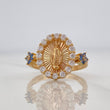 Anillo Virgen Milagrosa 3.3g / T6 Oro Amarillo 18K