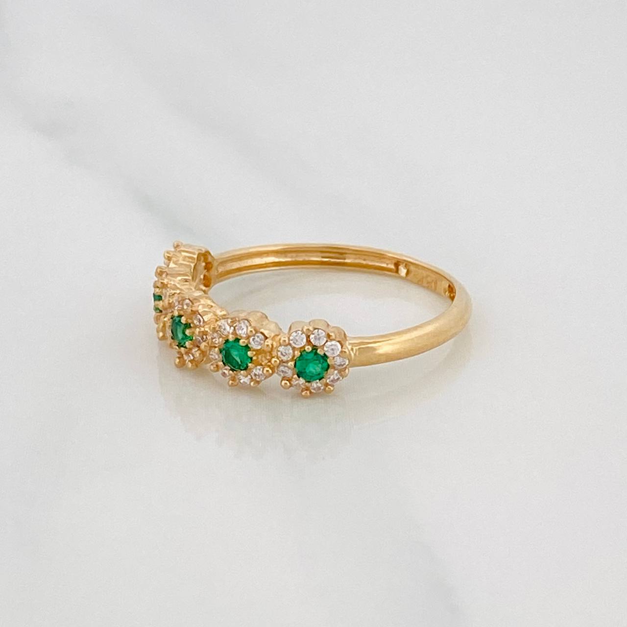 Anillo Churumbela Tupido 2.15g / T6 Oro Amarillo 18K
