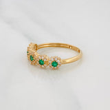 Anillo Churumbela Tupido 2.15g / T6 Oro Amarillo 18K