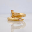 Anillo Clavo 3.9g / T8 Oro Amarillo 18K