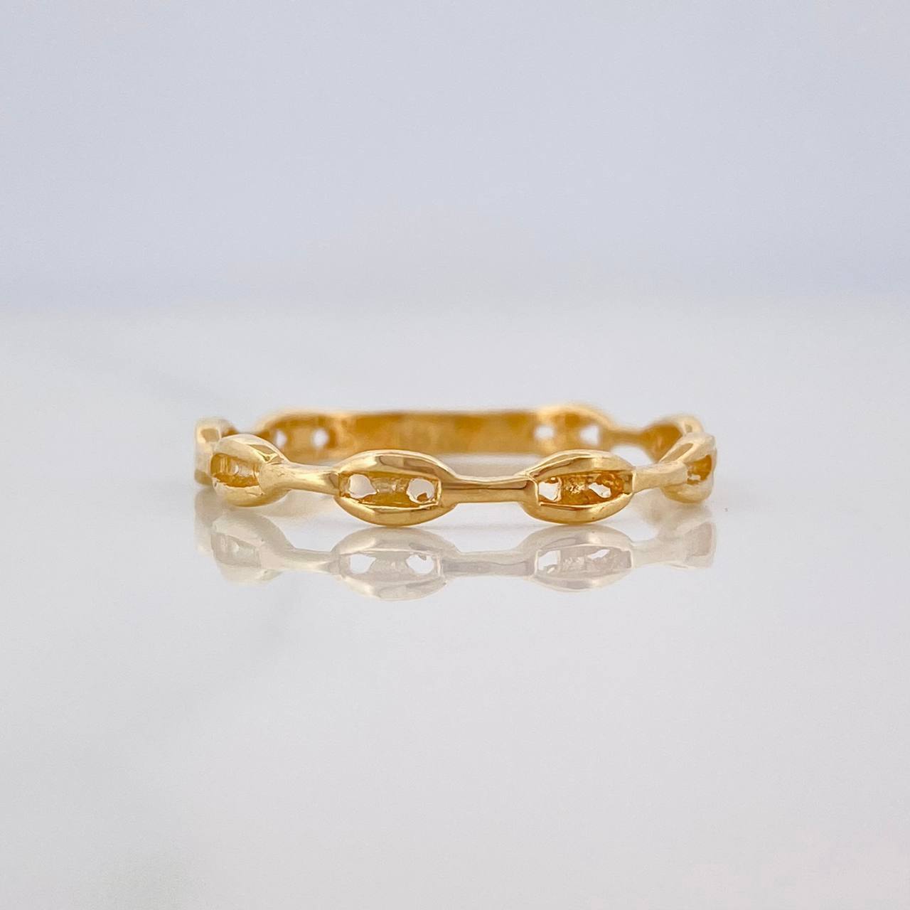 Anillo GC 1g / T6 3/4 Oro Amarillo 18K