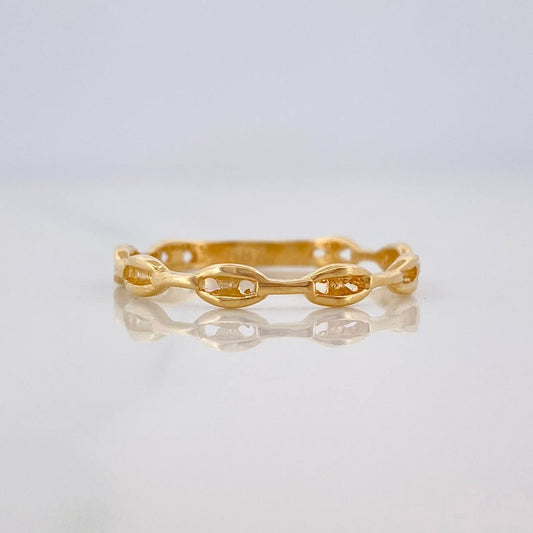 Anillo GC 1g / T6 3/4 Oro Amarillo 18K