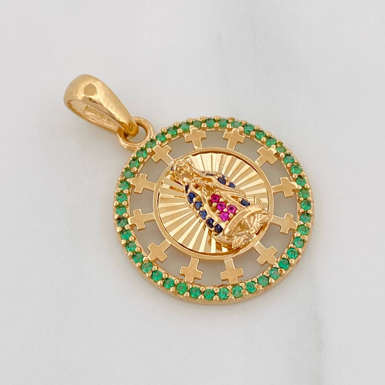Dije Virgen Guadalupe 2.9g / 2cm Oro Amarillo 18K