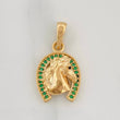 Dije Herradura Caballo 2.45g / 2.3cm Oro Amarillo 18K