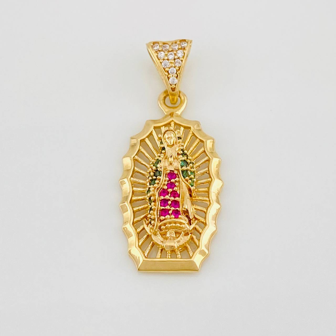 Dije Virgen de Guadalupe 3.05g / 3cm Oro Amarillo 18K
