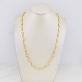 Cadena Rustica Corona 11.3g / 60cm / 4.5mm Oro Amarillo 18K