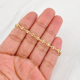 Tobillera GC 3g / 25cm / 3.6mm Oro Amarillo 18K