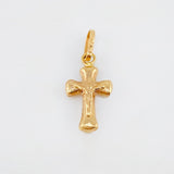 Dije Cruz Cristo 0.45gr / 2cm / Oro Rosa 18K ©