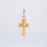 Dije Cruz Cristo 0.45gr / 2cm / Oro Rosa 18K ©
