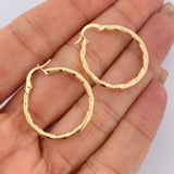 Candongas Sandra 1.65gr / 2.8cm / Oro 18K &