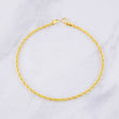Pulso Lazo 1.4g / 20cm / 2.1mm Oro Amarillo 18K