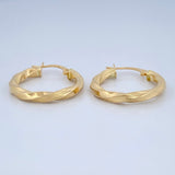Candongas Nico 2.2gr / 2.5cm / Oro 18K &
