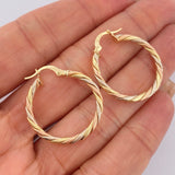 Candongas Mary 1.95gr / 2.8cm / Oro 18K &