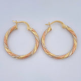 Candongas Mary 1.65gr / 2.5cm / Oro 18K &