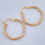 Candongas Mary 1.65gr / 2.5cm / Oro 18K &