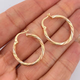 Candongas Mary 1.65gr / 2.5cm / Oro 18K &